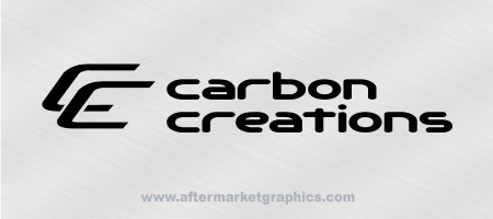 Carbon Creations Decals - Pair (2 pieces)